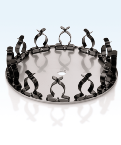 Disk with 12 clams tubes 28-32mm