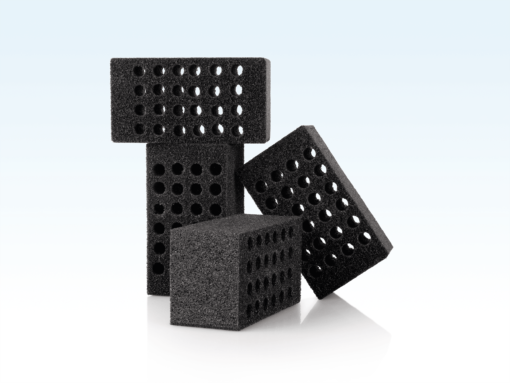 Polythenefoam holder 96 tubes 13-15 mm