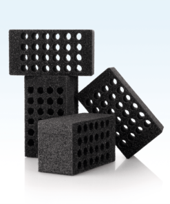 Polythenefoam holder 96 tubes 15-17mm