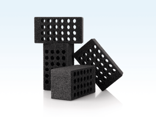 Polythenefoam holder 96 tubes 15-17mm