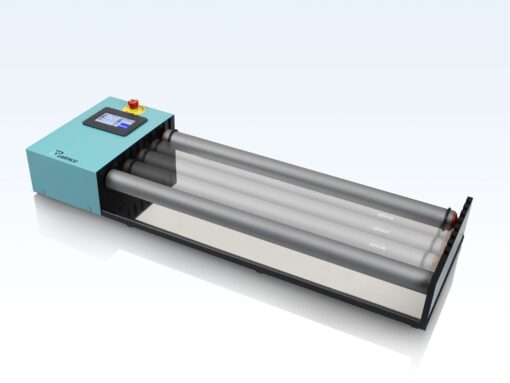 LABINCO LD208750 Digitaler Rollenmischer mit Rollenlänge 750 mm, sehr starker Motor, bis 60 Kg